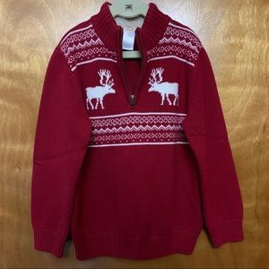 Gymboree moose holiday sweater